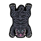 VIKAMA Cartoon Tiger Carpet - Durable and Easy to Clean Home Decor Living Room Sofa Coffee Table Rug Bedside Rug for Bedroom