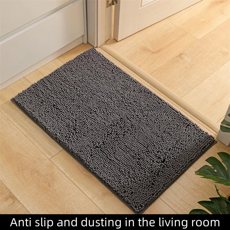 Dog Door Mat For Muddy Paws, Absorbs Moisture And Dirt, Absorbent Non-Slip Washable Mat, Quick Dry Microfiber,