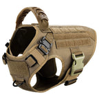 Large Dog Harness And Leash Set Malinois Training Walking Vest And Collar For Medium Large Dogs