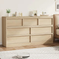 7 Drawer Large Storage Wooden Dresser