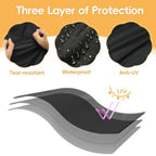 Grill Cover for Oklahoma Joe's Longhorn Offset Smoker Heavy Duty Waterproof UV Resistant