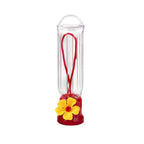 1Pc Portable Humming Bird Transparent Plastic Leak-proof Water Feeder