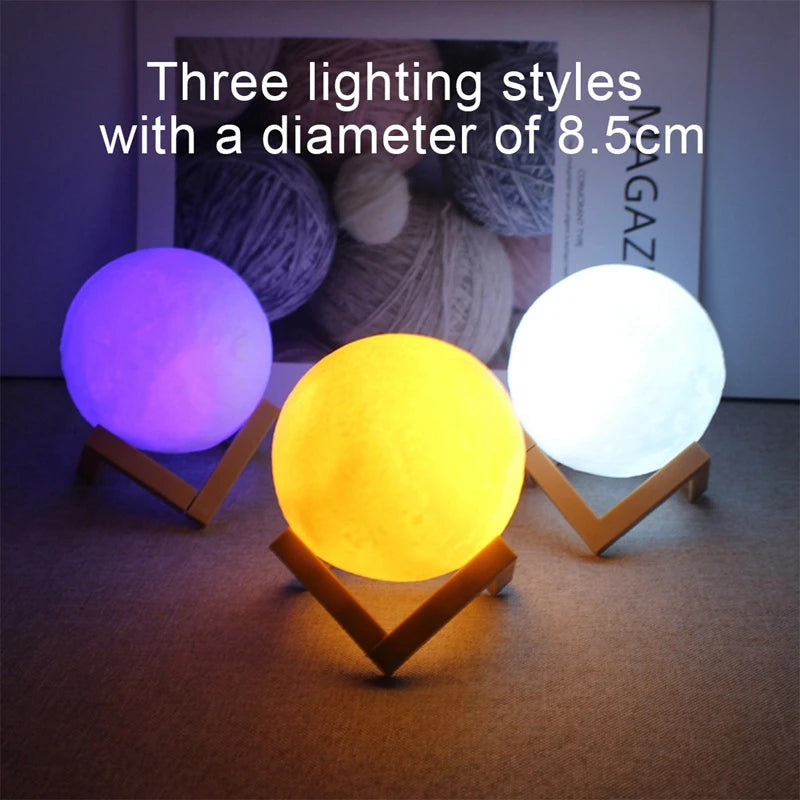 LED Moon Galaxy Night Light,  Bedroom Decoration Indoor lighting
