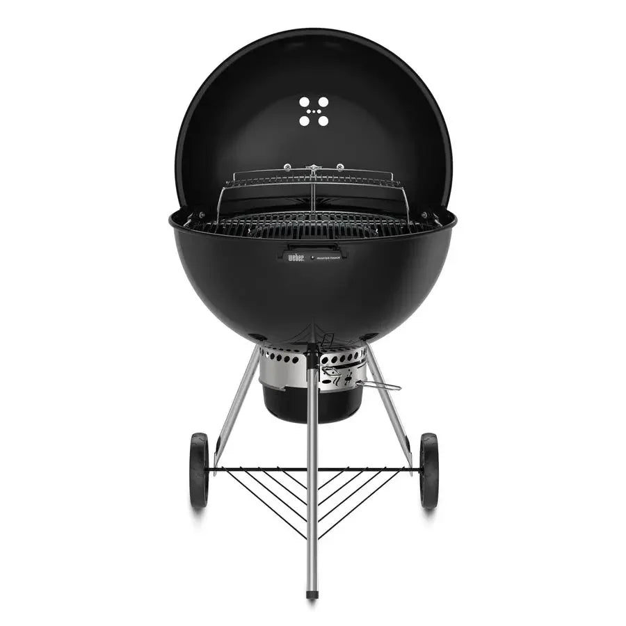 Charcoal Grill, 26Inch, Black Premium Outdoor BBQ Grill with Tuck Away Lid Holder And Touch Cleaning System,