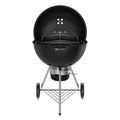 Charcoal Grill, 26Inch, Black Premium Outdoor BBQ Grill with Tuck Away Lid Holder And Touch Cleaning System,
