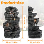 Waterfall-style Rock Water Feature Fountain
