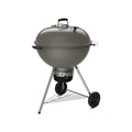 Charcoal Grill, 26Inch, Smoke Gray Premium Outdoor BBQ Grill with Tuck Away Lid Holder and OneTouch Cleaning System,