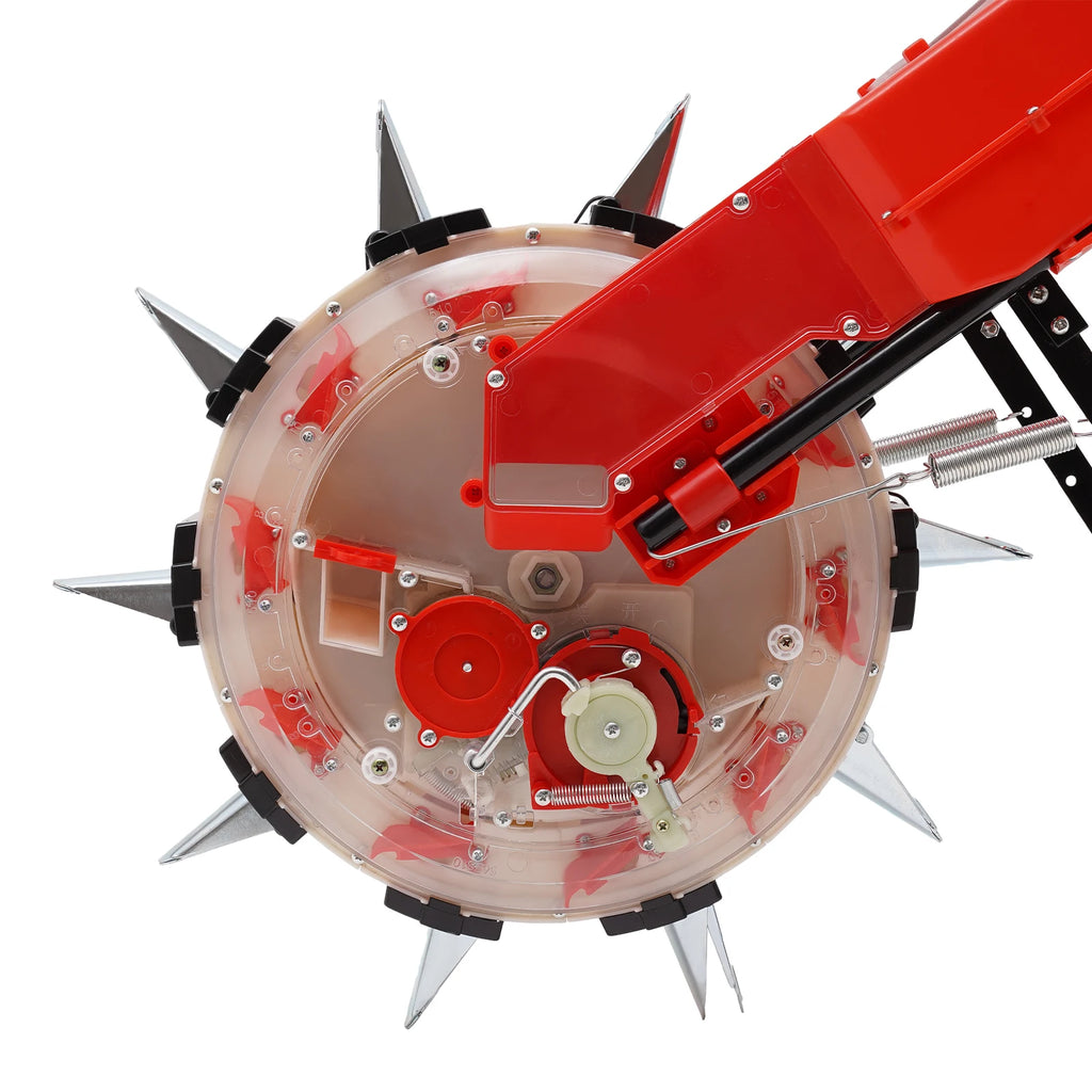 10 Nozzles Hand Push Garden Seeder Roller