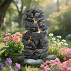 Waterfall-style Rock Water Feature Fountain