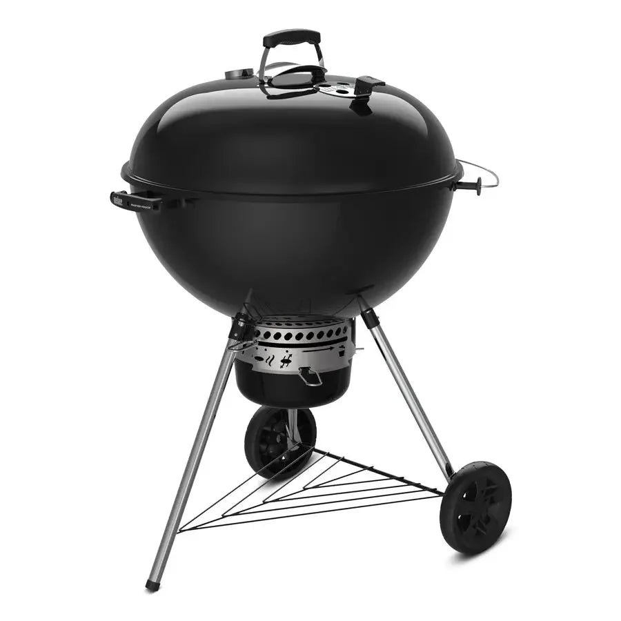 Charcoal Grill, 26Inch, Black Premium Outdoor BBQ Grill with Tuck Away Lid Holder And Touch Cleaning System,