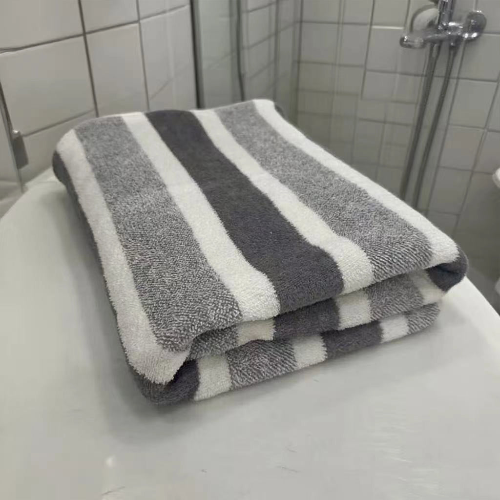 1-pack thick bath towel, water absorption, non shedding, durable