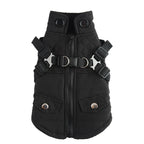 Pet Supplies Chest Back Zipper