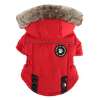 Pet Supplies Chest Back Zipper