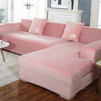 Stretchable Couch Cover Lounge  Sofa Slipcover  Furniture Cover Machine Washable Elasticated Sofa Covers Chaise Longue For Living Room Corner Armchair Elastic Cushion Couch Furniture 3 Seater Slipcover For Home